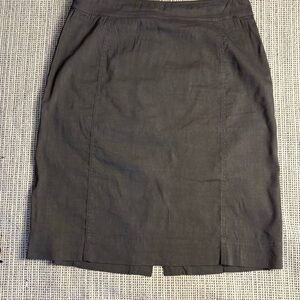 Eileen Fisher Charcoal Pencil Skirt